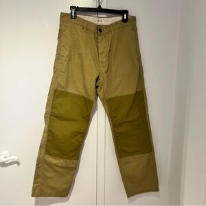 Todd Snyder Men's Khaki and Olive Welder/Carpenter Pants